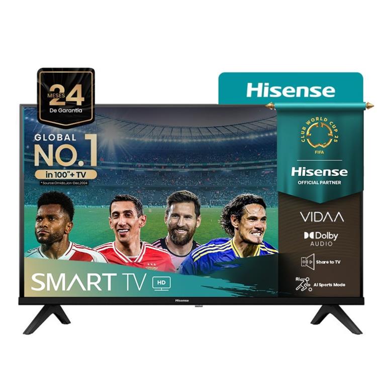 Smart Tv Hisense 32" 9132A42K HD Vidaa