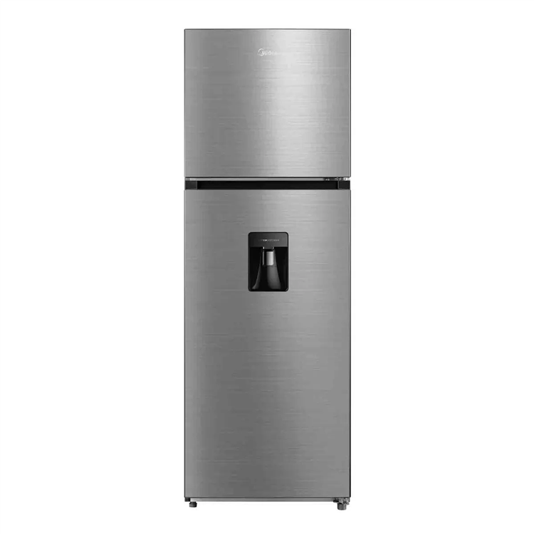 Heladera No Frost Midea MDRT489MTE46ADW Top Mount C/Dispenser 340Lts Inverter