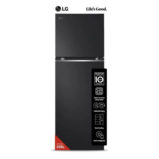 LG Heladera VT34BPM │335 L │Smart Inverter Compressor │Smart Diagnosis