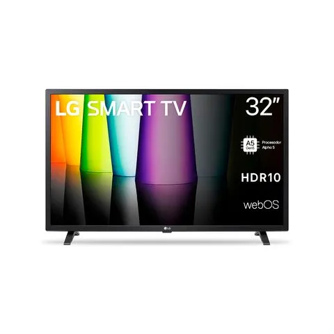 LG Smart TV AI| 32"│ HD │ 32 LQ630B│PROCESADOR ALPHA 5 5TA GEN CON INTELIGENCIA ARTIFICIAL