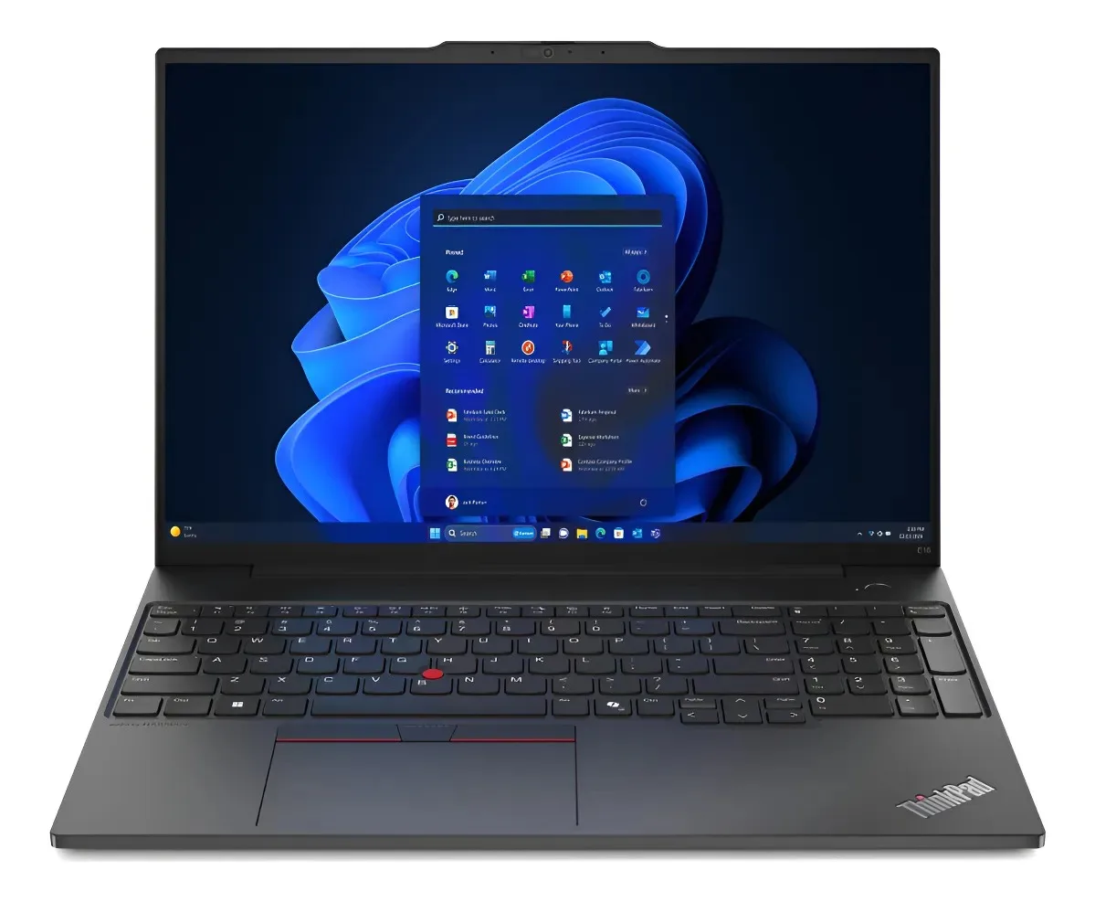 Notebook Lenovo ThinkPad E16 Gen 2 16" Intel Core 5 120U 16GB DDR5 512GB SSD Win11 Pro | 21TG000GAR