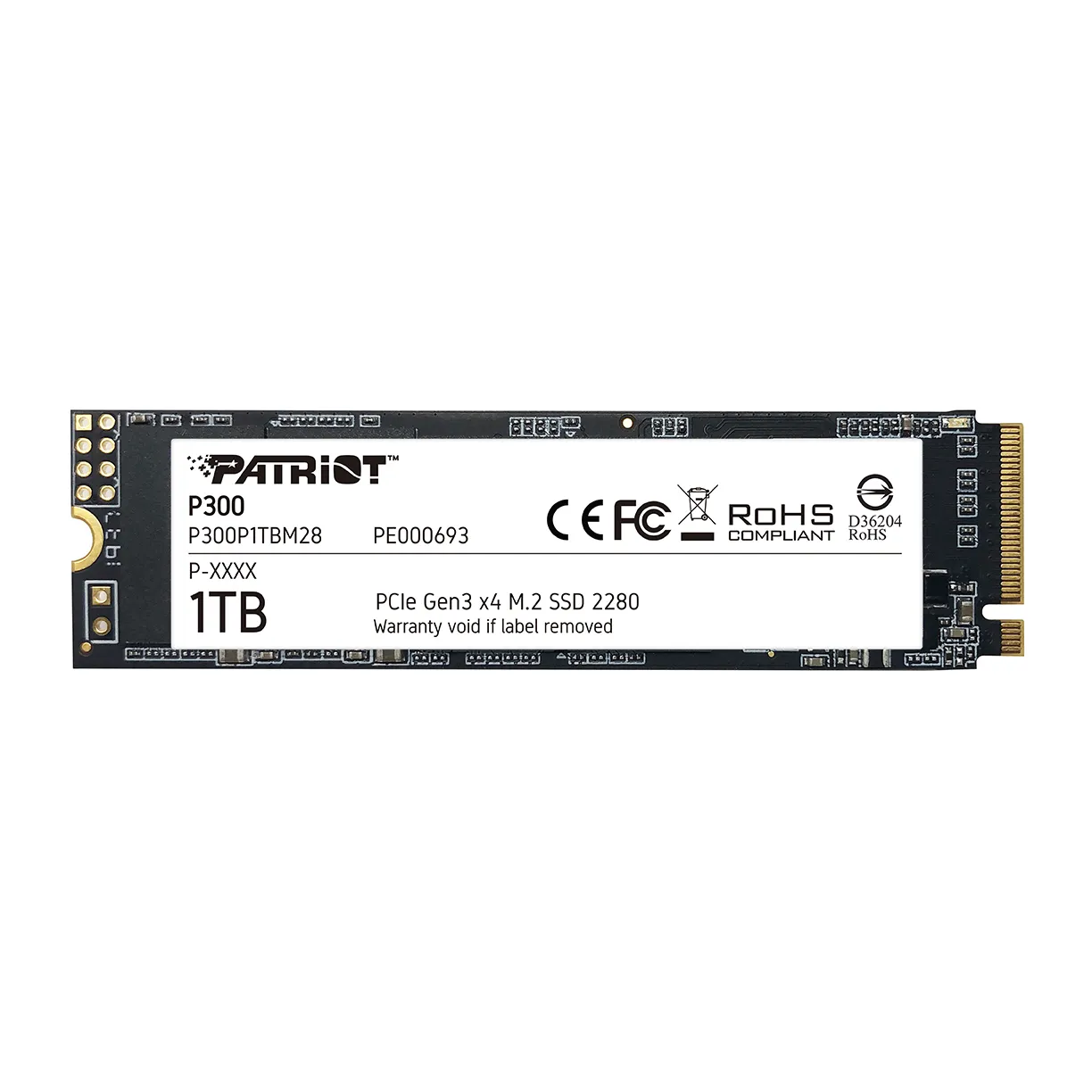 Disco Solido Ssd 1tb Patriot P300 M.2 Nvme Pci-e