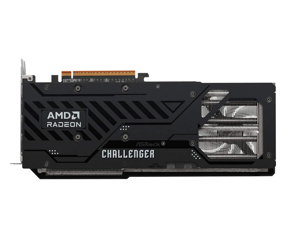 Placa De Video Asrock Rx 9070 Xt Challenger 16gb 3x