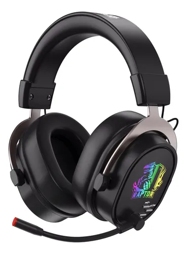 Auriculares Headset Raptor 7.1 Rgb 50mm Wireless