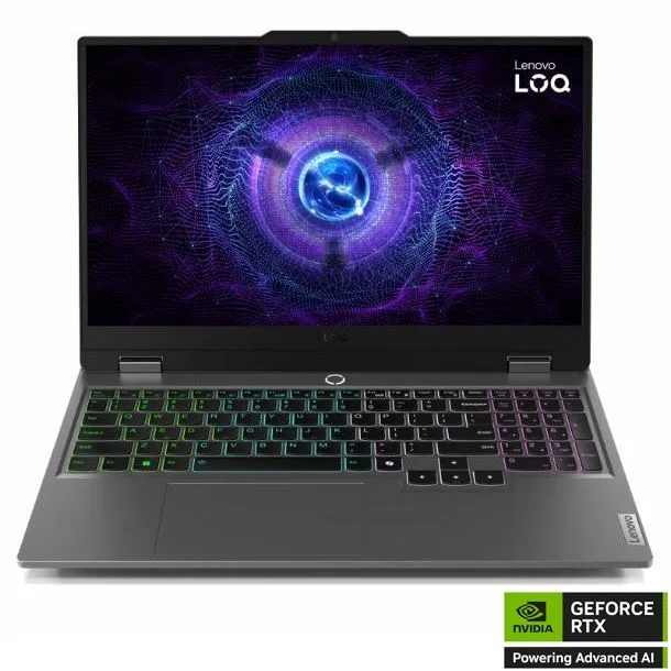 Notebook Gamer Lenovo LOQ 15.6 Intel Core i5-12450HX 24GB 512GB RTX 4050 Windows 11