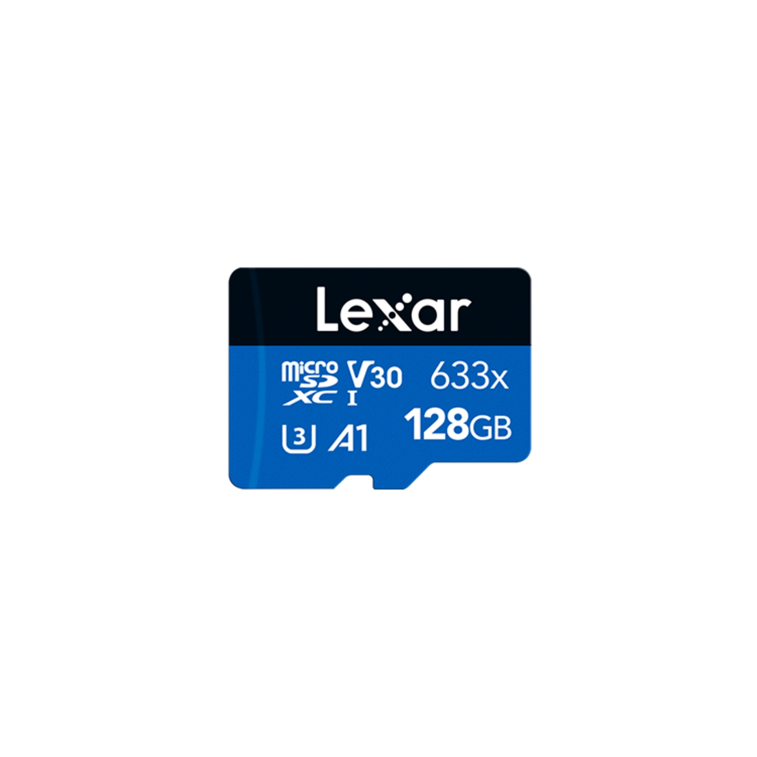 Tarjeta microSDXC Lexar 633x 128GB UHS-I C10 con adaptador