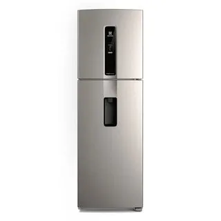Heladera Electrolux IW46S 390 L No Frost Inverter plateada