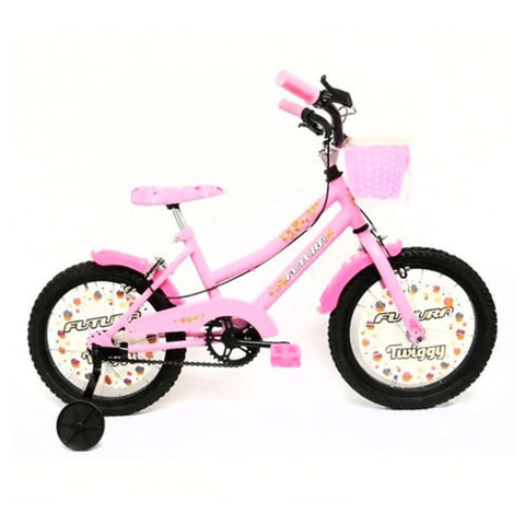 Bicicleta Futura R16 Acero Twin Rosa