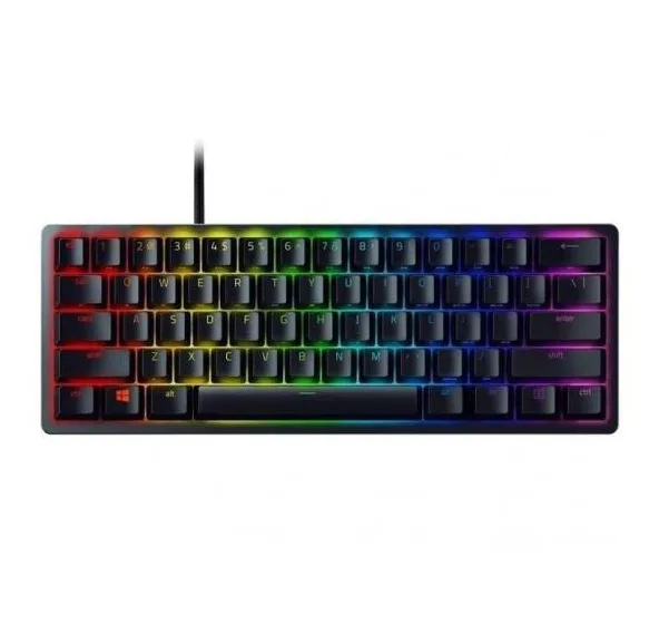 Teclado Razer Huntsman Mini 60% Óptico Purple Switch Español