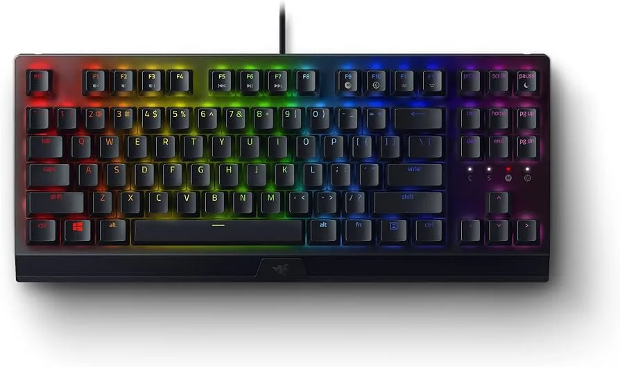 Teclado Razer BlackWidow V3 TKL Mecánico Yellow Switch US