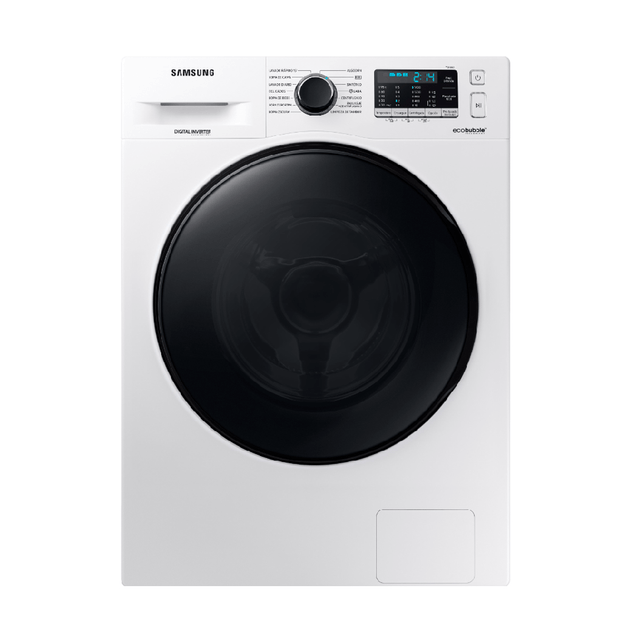 Lavarropas Automático Samsung 7 kg Digital Inverter WW70AA46BW Blanco