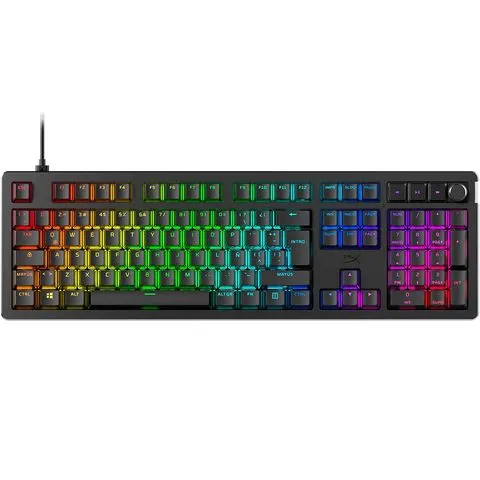 Teclado Mecanico HyperX Alloy Rise RGB NGENUITY Switch Linear RED ESP USB