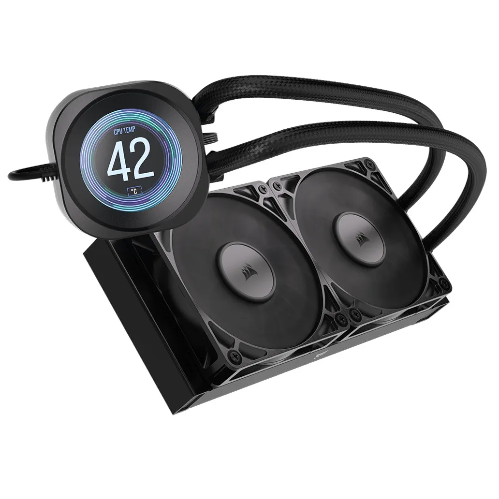 Cooler CPU Corsair NAUTILUS 240 RS LCD White Water Cooler