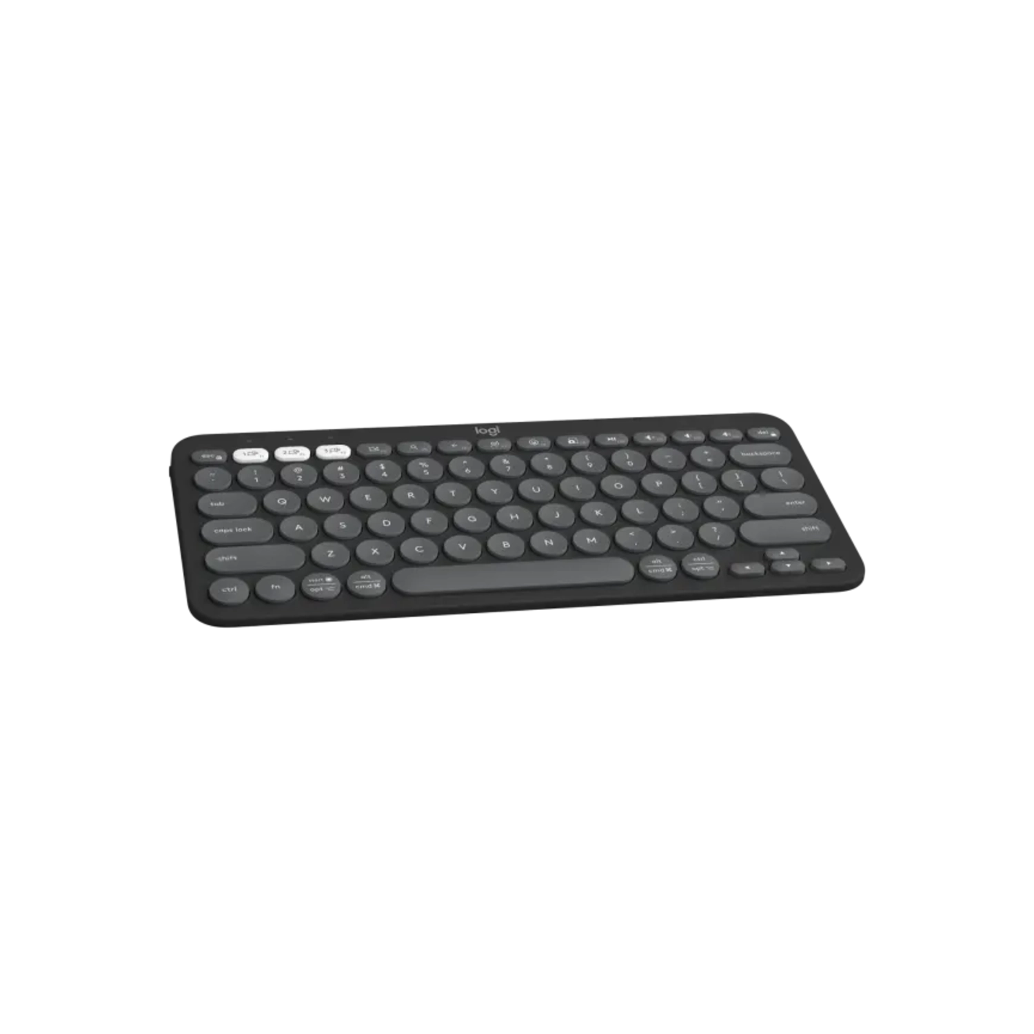 Teclado Logitech Bluetooth K380s Pebble Graphite