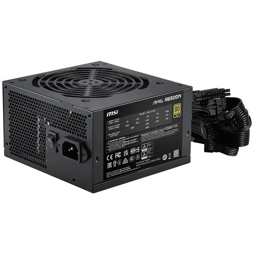 Fuente MSI MAG A650GN 650W 80 Plus Gold