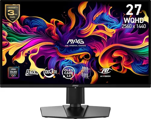 Monitor Msi MAG 274QP X24 27 Pulgadas QD-Oled Wqhd 240hz 0.03ms