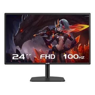 Monitor Gamer Raptor Hawk Eye 24 Pulgadas TN Fhd 100hz 5ms Negro