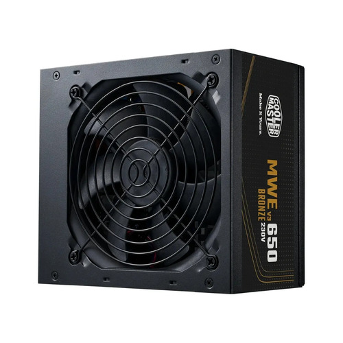 Fuente Cooler Master 650W MWE V3 80 Plus Bronze 230v