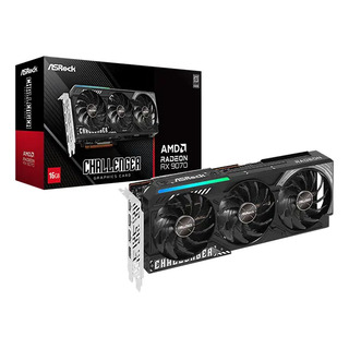 Placa de Video Asrock Radeon RX 9070 16GB GDDR6 Challenger