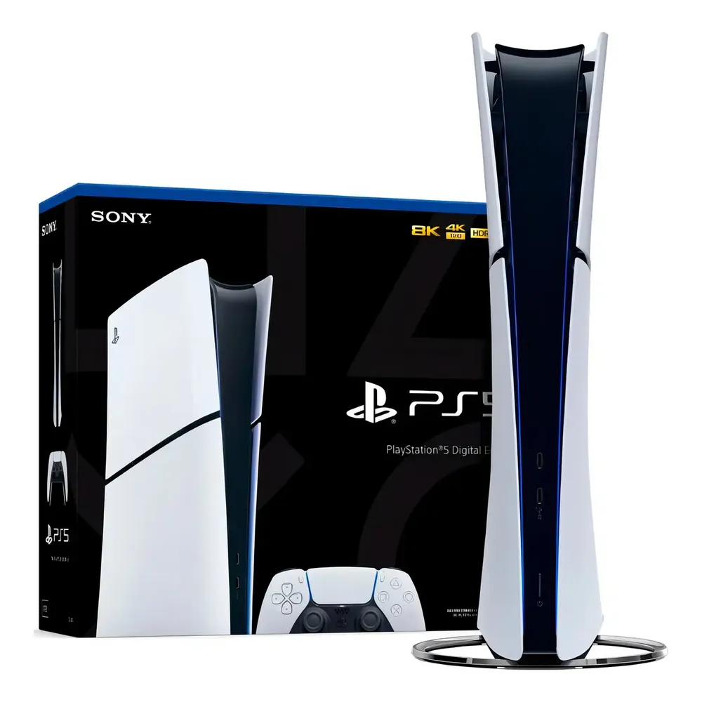 Consola Sony Playstation 5 Slim Digital 1tb Digital Color Blanco/negro