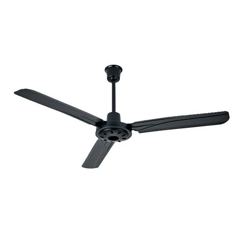 Ventilador de Techo 120 Cm 85 W 3 Velocidades Negro 3001 Protalia