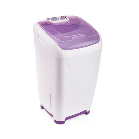 Lavarropas Semiautomático Turbo 10 Kg Carga Superior Blanco y Violeta Columbia LSC10001