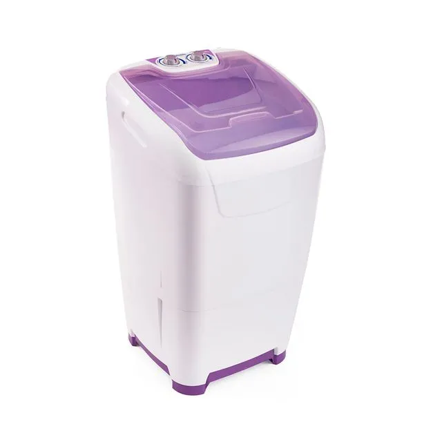 Lavarropas Semiautomático Turbo 10 Kg Carga Superior Blanco y Violeta Columbia LSC10001