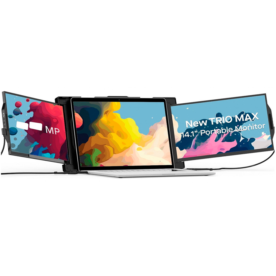 MONITOR PORTATIL PARA NOTEBOOK BYH TRIO MAX TRI-SCREEN 2.0 14.1