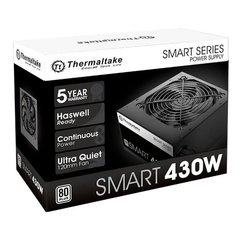 FUENTE 430W THERMALTAKE SMART 80 PLUS WHITE
