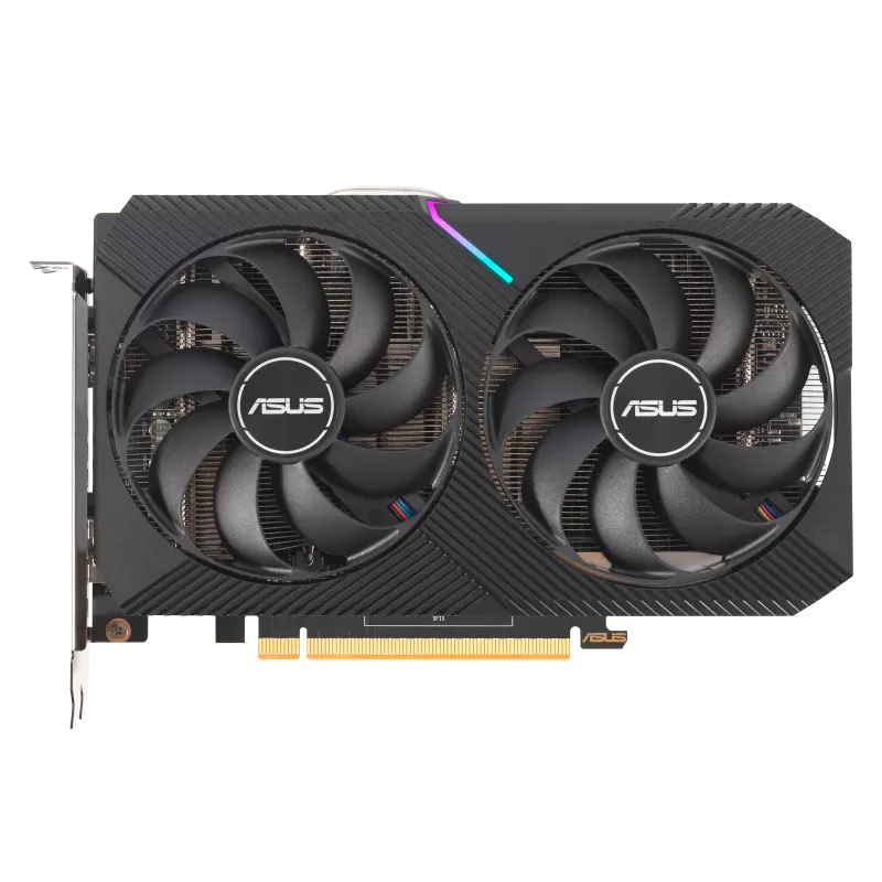 PLACA DE VIDEO ASUS 4GB RX 6500 XT DUAL O4G