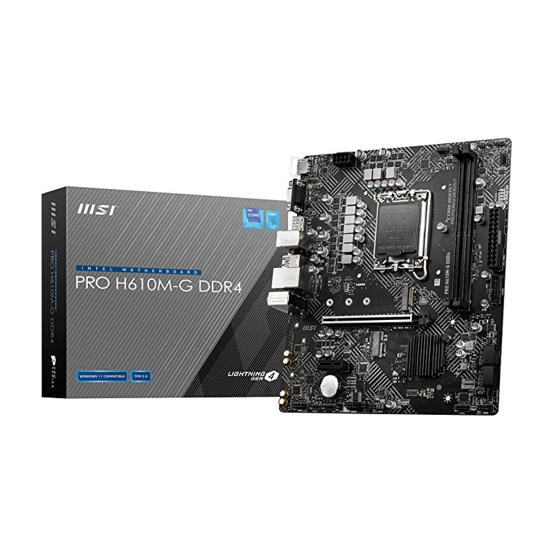 Mother MSI PRO H610M-G DDR4 S1700