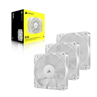 Fan Cooler Gabinete Corsair RS120 3x120mm Blanco
