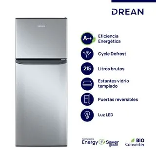 Heladera Drean 207Litros Rzd215varx0 Inox Cíclica