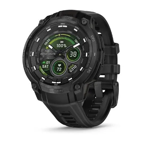 Reloj Smartwatch Garmin Instinct Crossover AMOLED Tactical - 46 mm