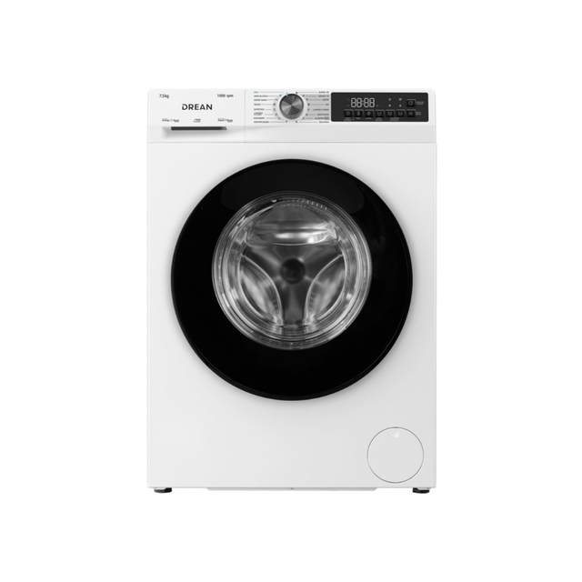 Lavarropas Drean 7.5Kg 1000RPM Inverter Carga Frontal LFDR0710ISB0 Blanco