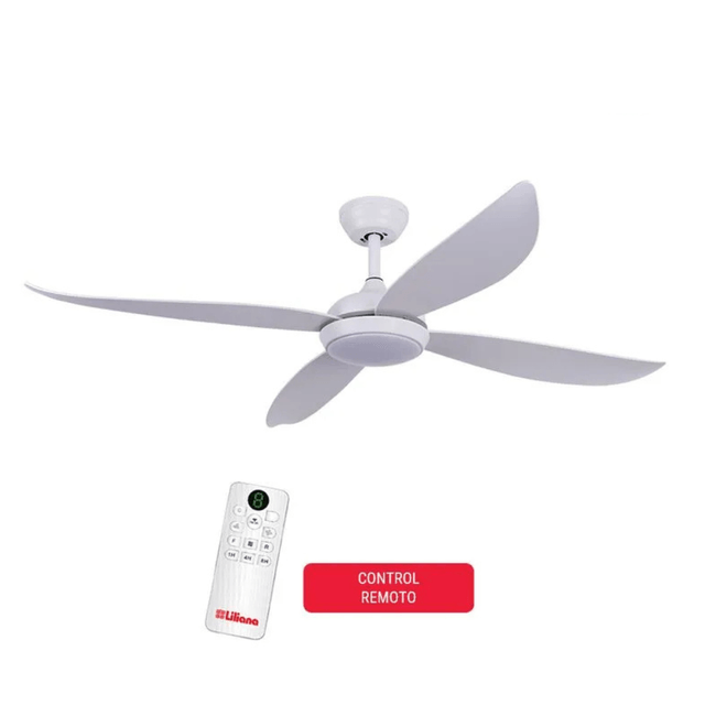 Ventilador de Techo Liliana 56" C/Luz Digital VTHP814R