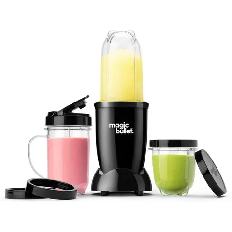 Licuadora Personal Magic Bullet MBR-1101AK 250W 22 oz Negro Set 11 Piezas
