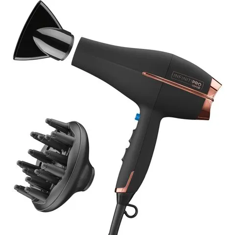 Secador de Cabello Conair InfinitiPRO 650AMZL 1875W Cerámica con Difusor y Concentrador