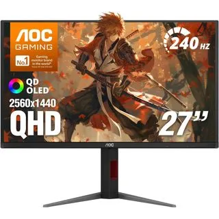 Monitor AOC Q27GAZDV de 27 pulgadas QD-OLED 240 Hz