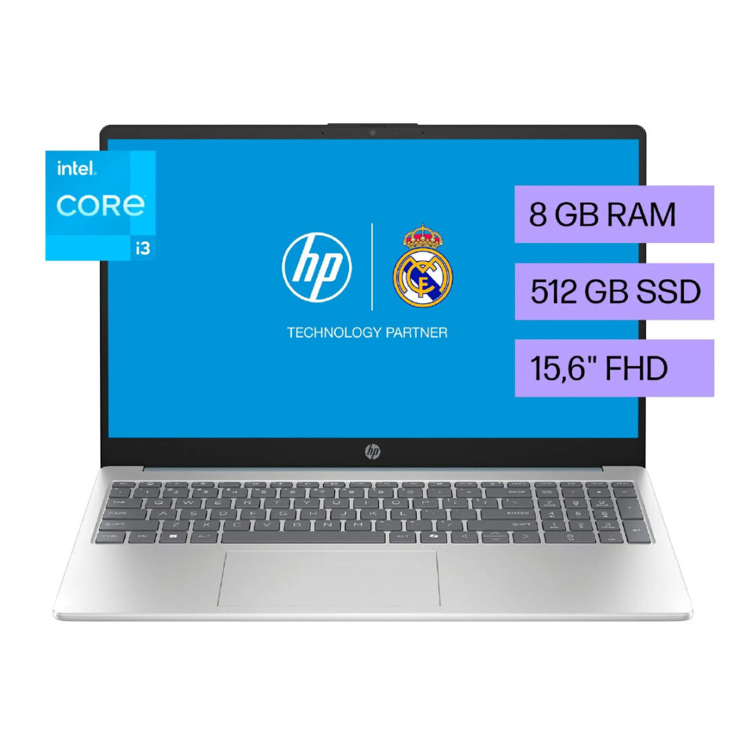 Notebook HP 15,6" FHD Intel Core i3 8GB 512GB SSD Windows 11