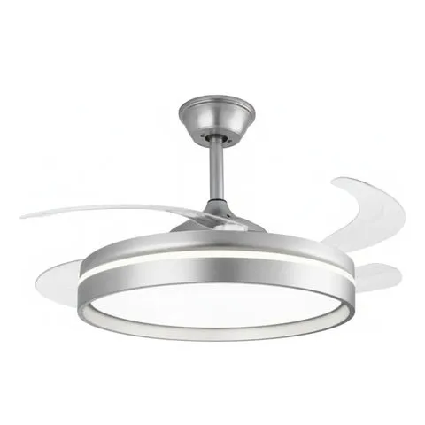 Ventilador De Techo Retráctil Led 6 Vel C/rem Ranser Cf301