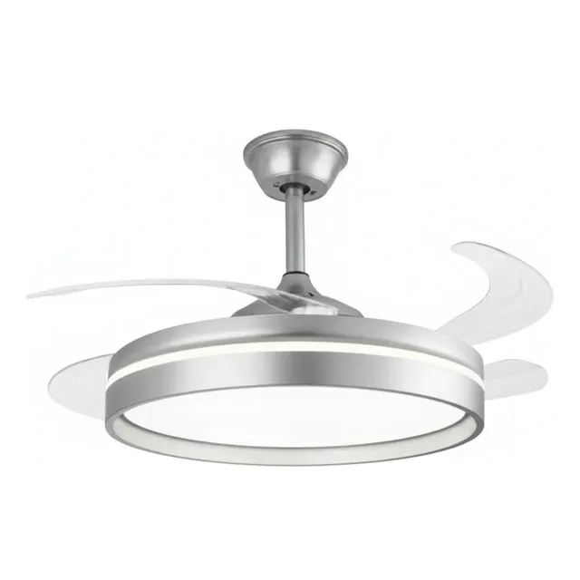 Ventilador De Techo Retráctil Led 6 Vel C/rem Ranser Cf301