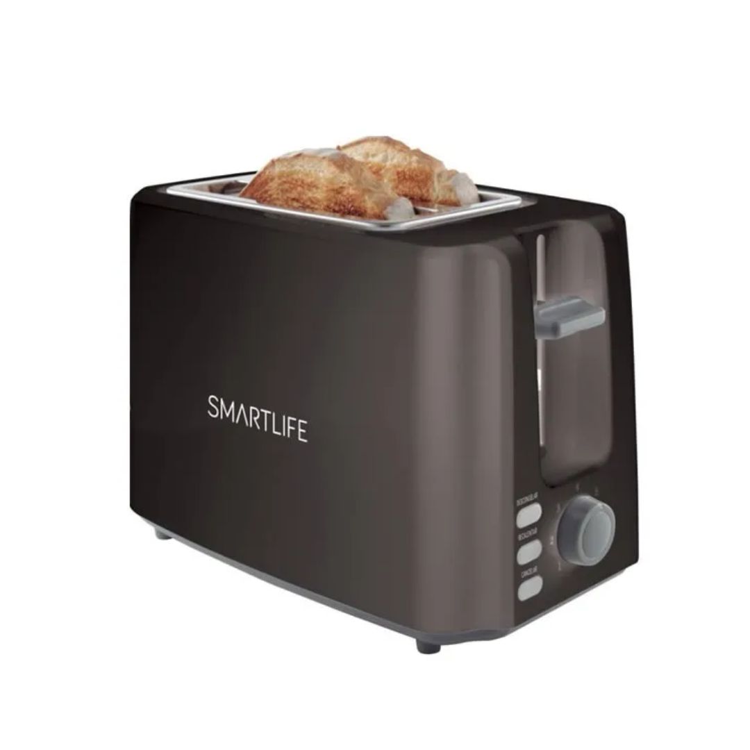 TOSTADORA 750W NEGRA SMARTLIFE SL-TO1301B