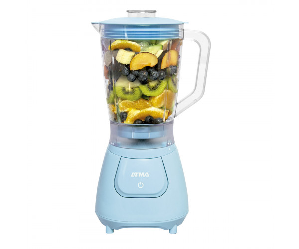LICUADORA DE VASO 500W 1,25L CELESTE ATMA LV24C0AP