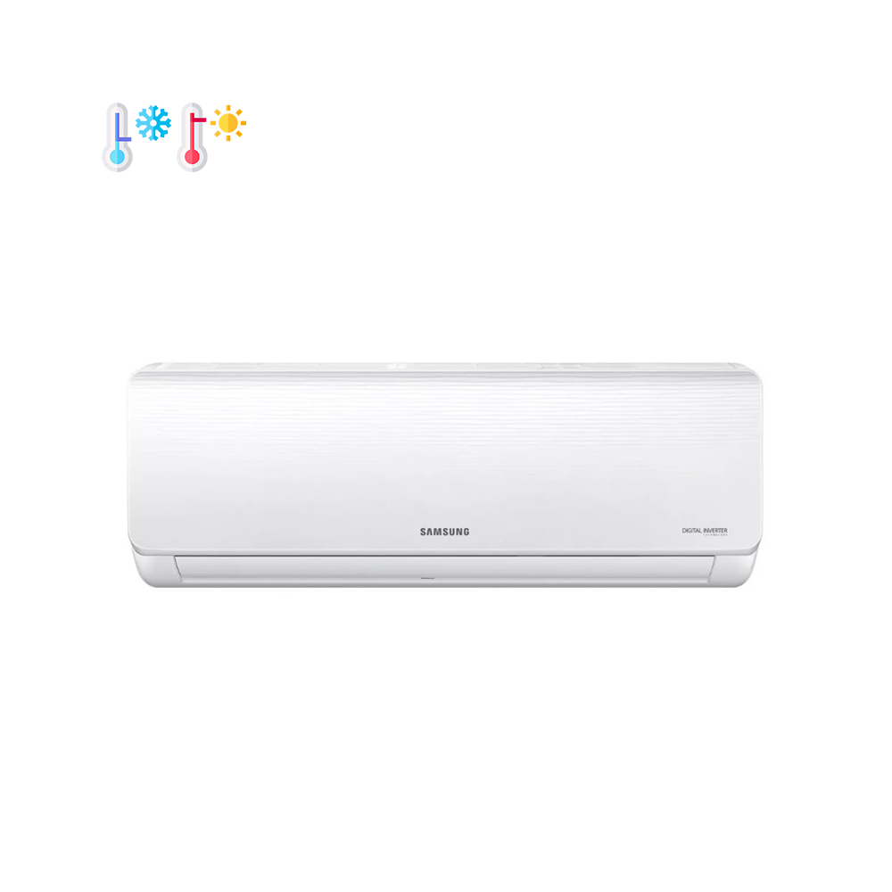 AIRE ACONDICIONADO SPLIT INVERTER SAMSUNG 3500 AR12ASHQAWK2BG FRIO CALOR
