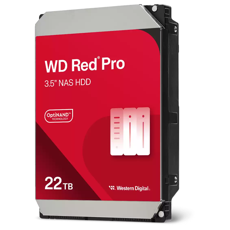 Disco HDD WESTERN DIGITAL 22TB Red Pro