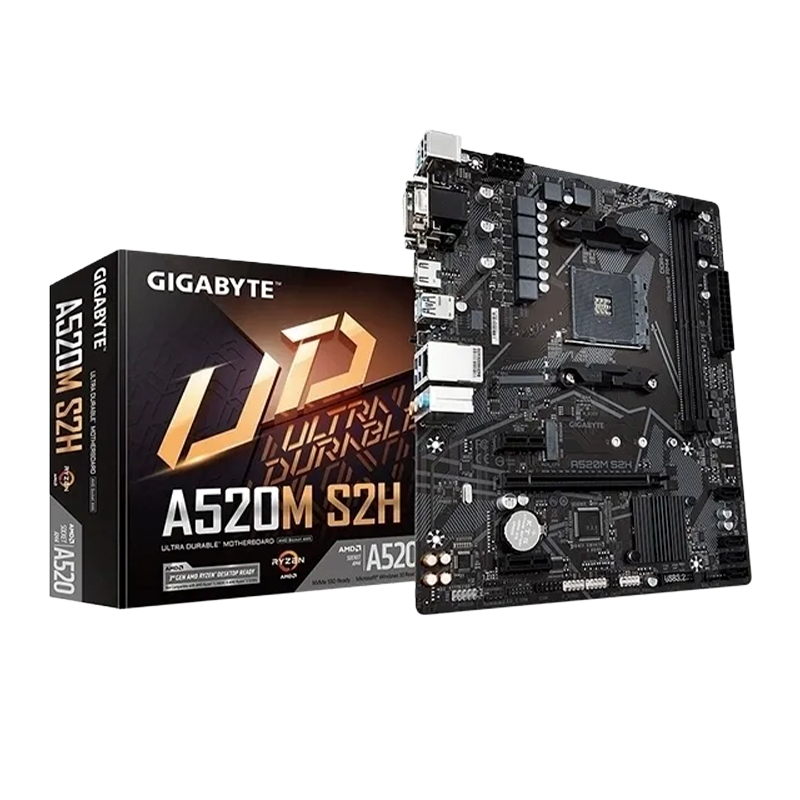 Mother GIGABYTE A520M S2H - AM4