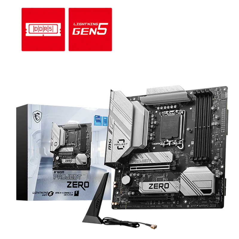 Mother MSI B760M Project Zero DDR5 - LGA1700