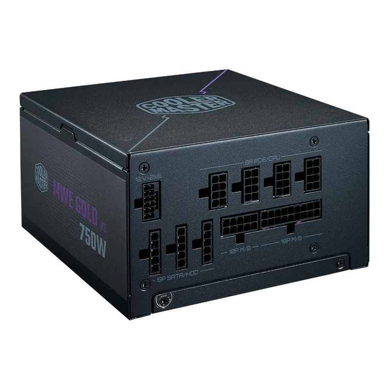 Fuente Cooler Master 750W 80 Plus Gold Full Modular MWE V3 ATX 3.1 PCIe 5.1