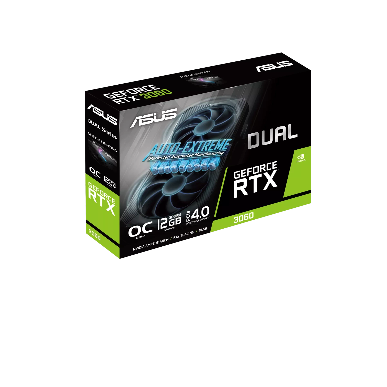 Placa de Video ASUS RTX 3060 Dual V2 OC 12GB